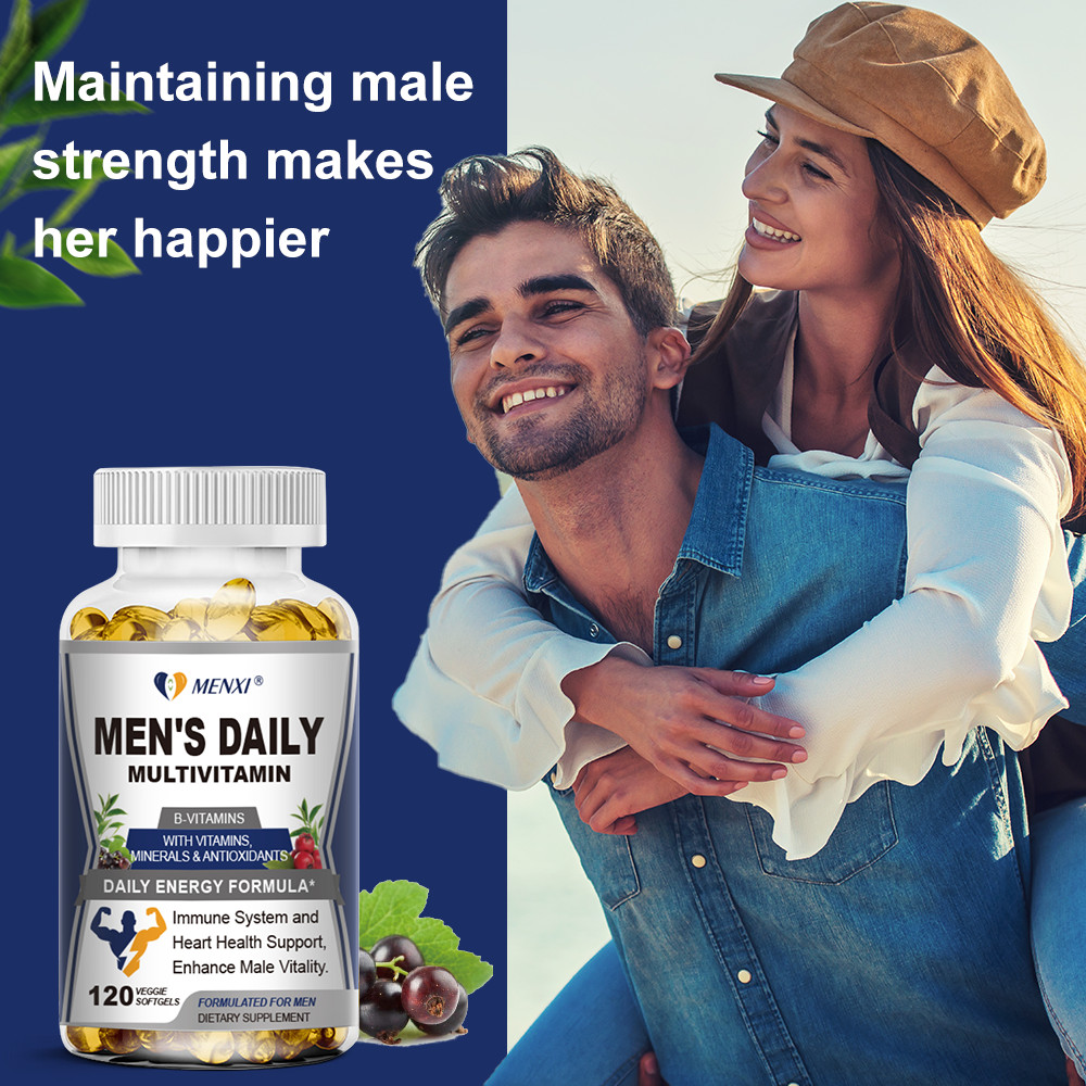 Multivitamin MultiMineral for Men, Daily Mens Vitamin Supplement: Non-GMO