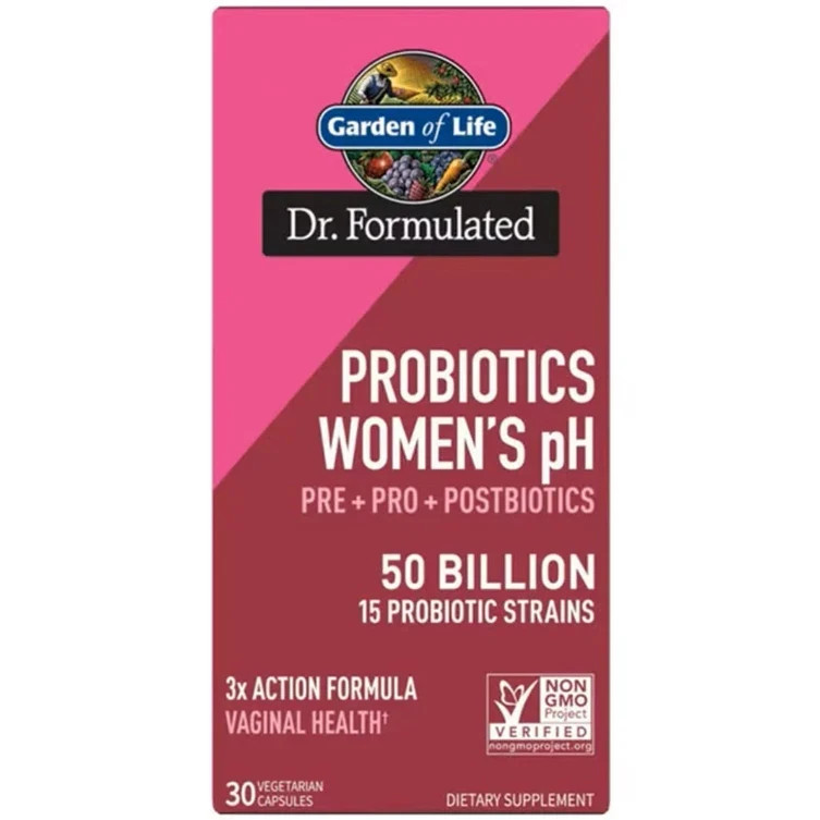 Garden of Life Dr. Formulated Probiotics Women’s PH 50 Billion – 30 Capsules