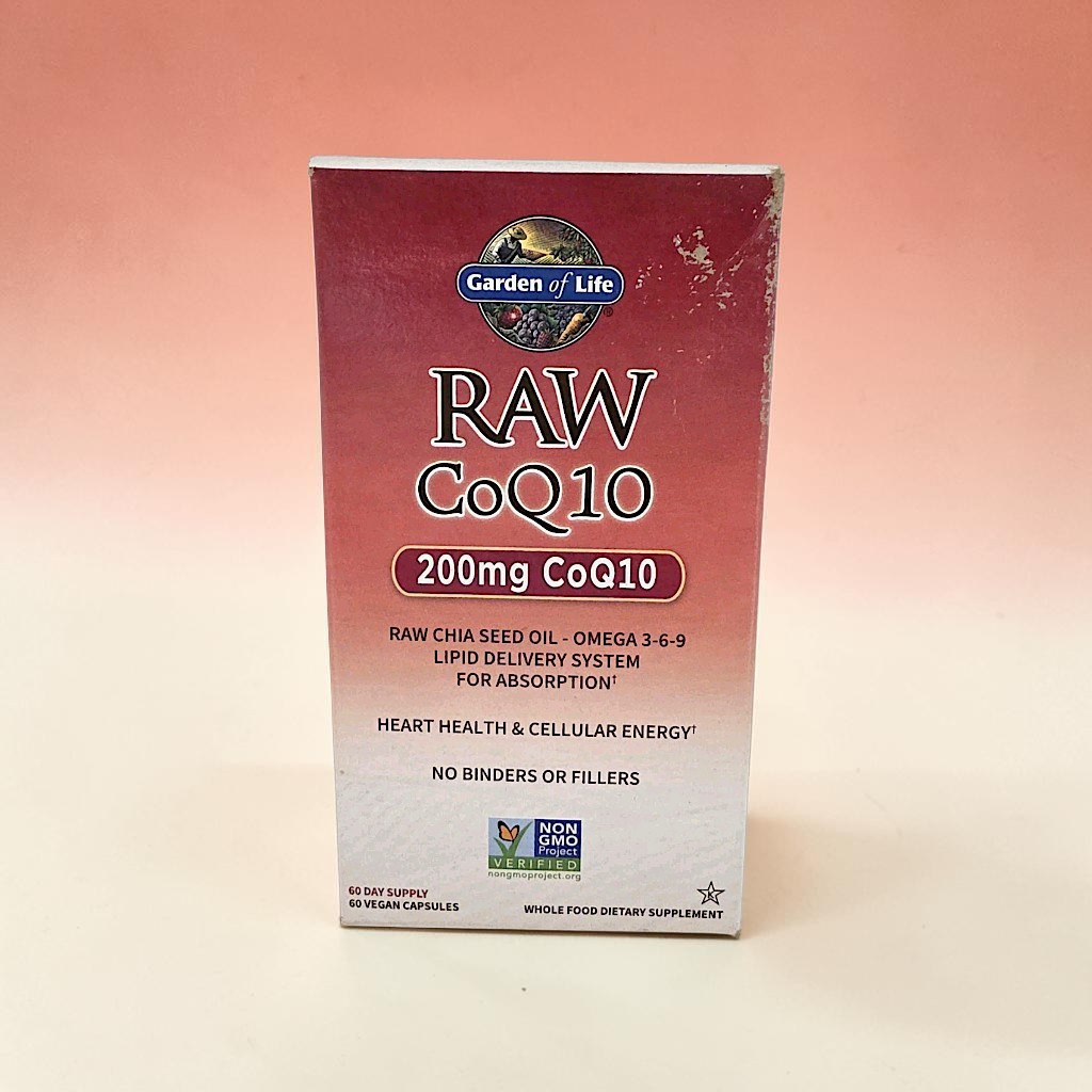Garden Of Life – Raw CoQ10 – 60 caps BUB 05/2026