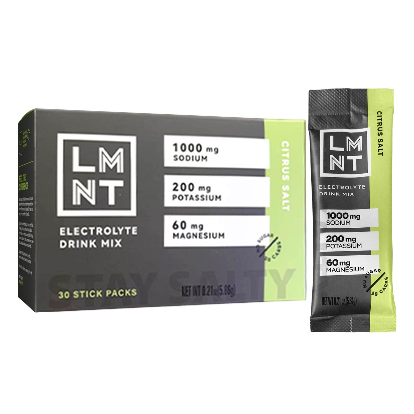 LMNT Electrolytes: 30-Pack Raspberry Salt | Grapefruit | ZERO-Sugar | NEW Keto 1