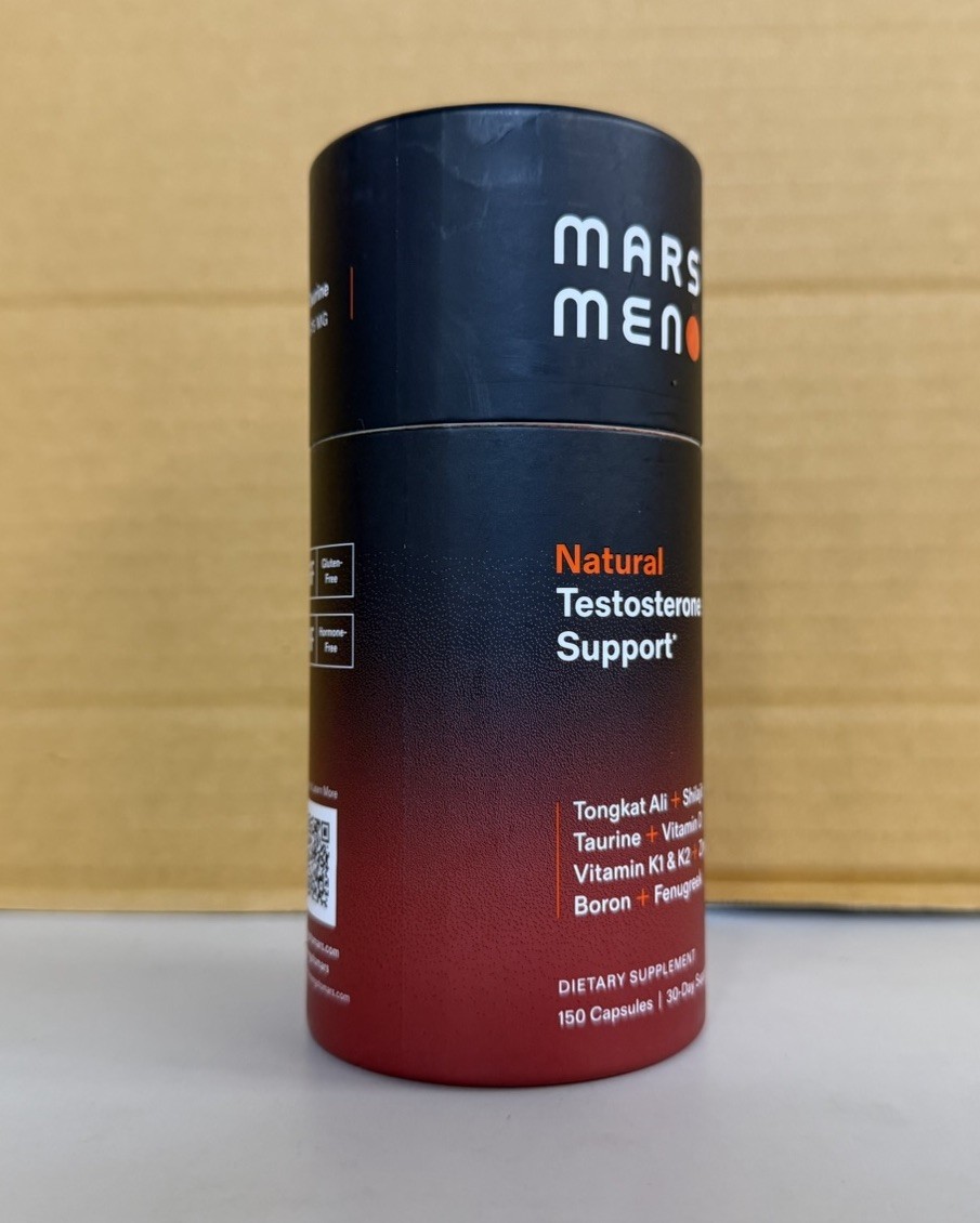 MARS MEN Testosterone Booster Men Natural Supplement Premium BB 12/28 NEW