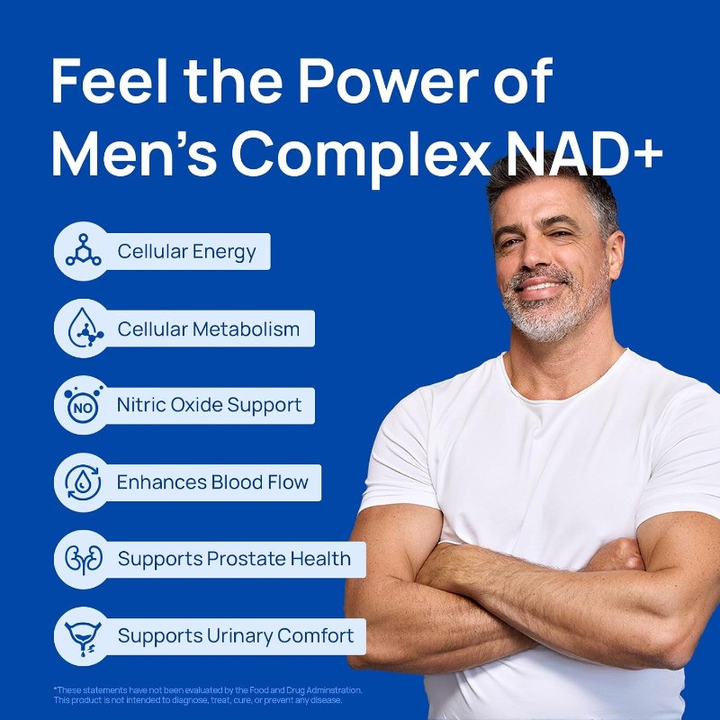 Selerb Men’s Resveratrol Supplement Prostate Supporting with Health CoQ10 60caps