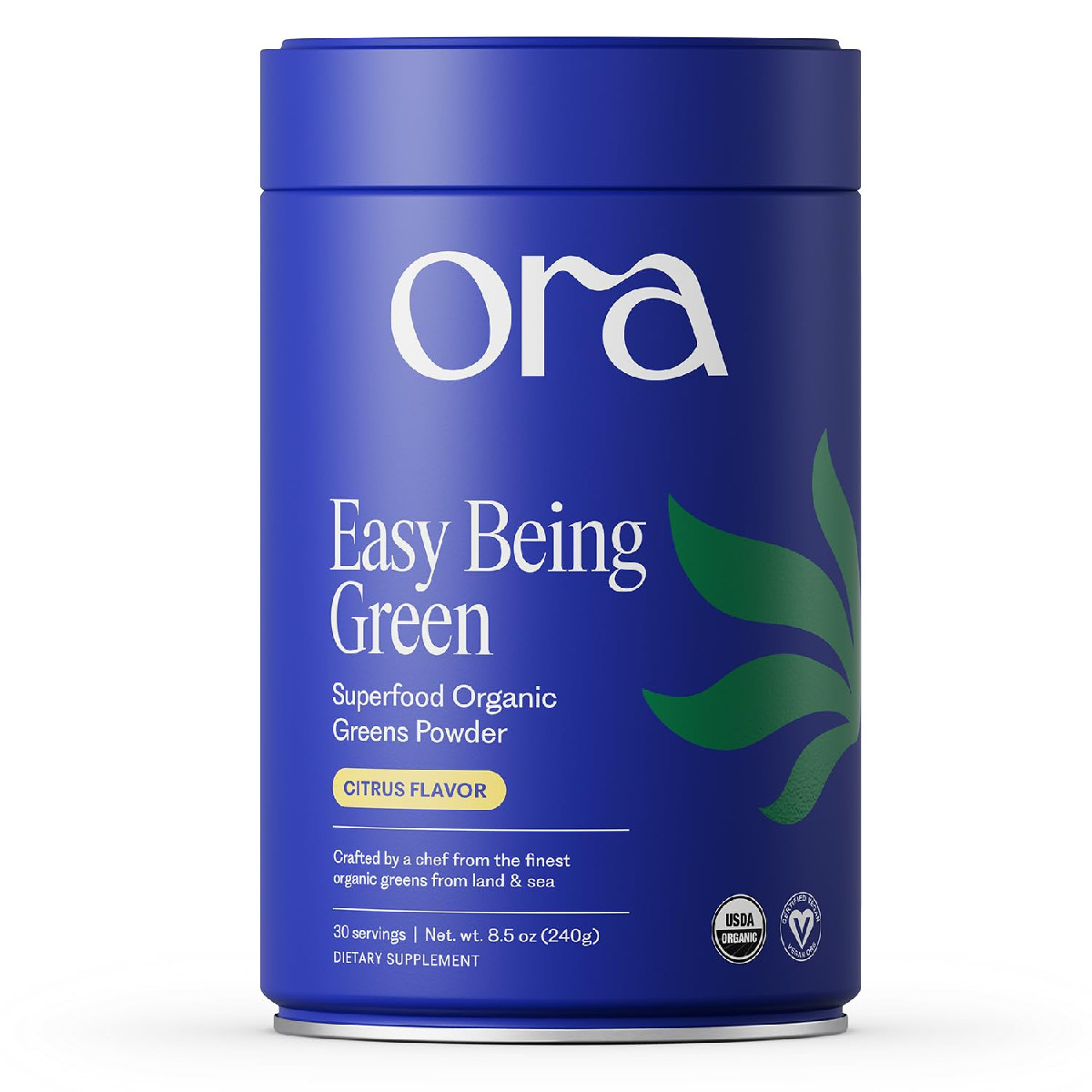 Ora Organic Greens Powder – Vegan Gluten-Free Organic Super Greens Drink For