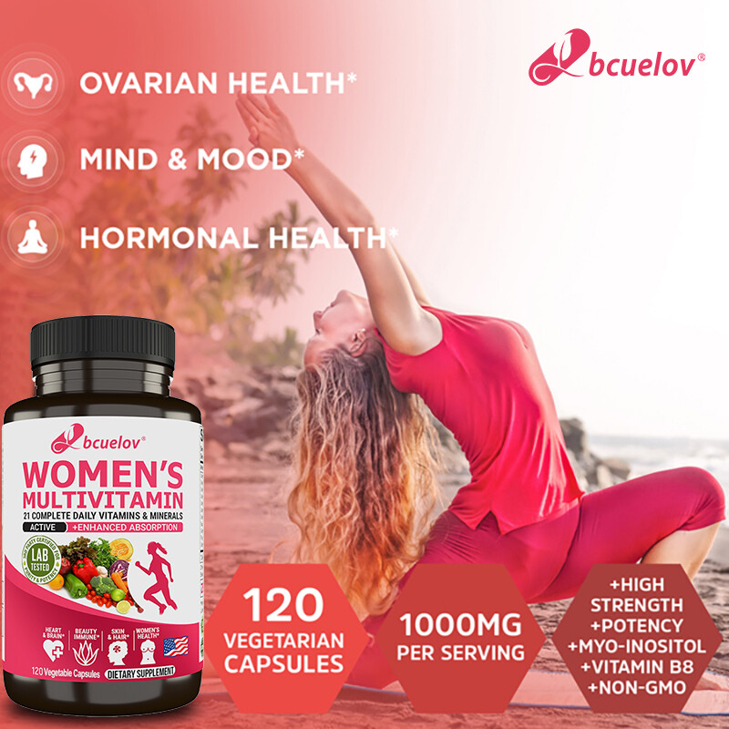 Women’s Daily Multi – Multivitamin & Multimineral Supplement, Immune Support