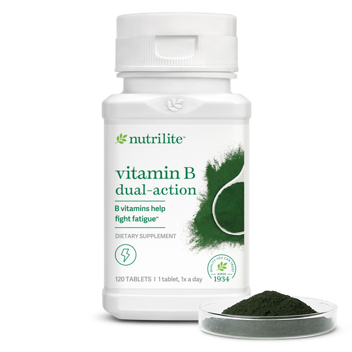 Nutrilite Vitamin B Dual-Action General Wellness Tablets 120 Count