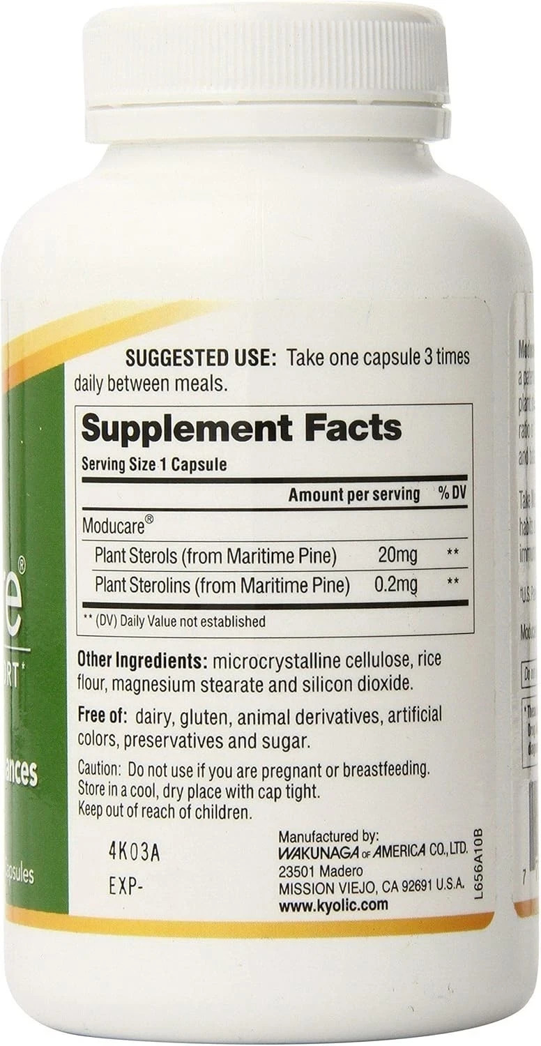 Kyolic Moducare 180 vcaps Each (Pack of 2)