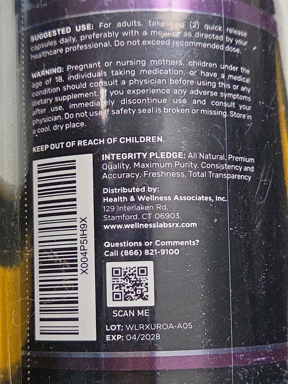 Urolithin A Supplement Capsules 1,000mg (98.9% Pure) – Advanced Urolithin A+ For