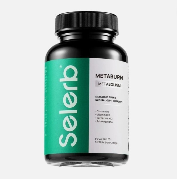 Selerb Metaburn – Chromium, B12 & Berberine HCl, 60 Caps for Nutrient Support