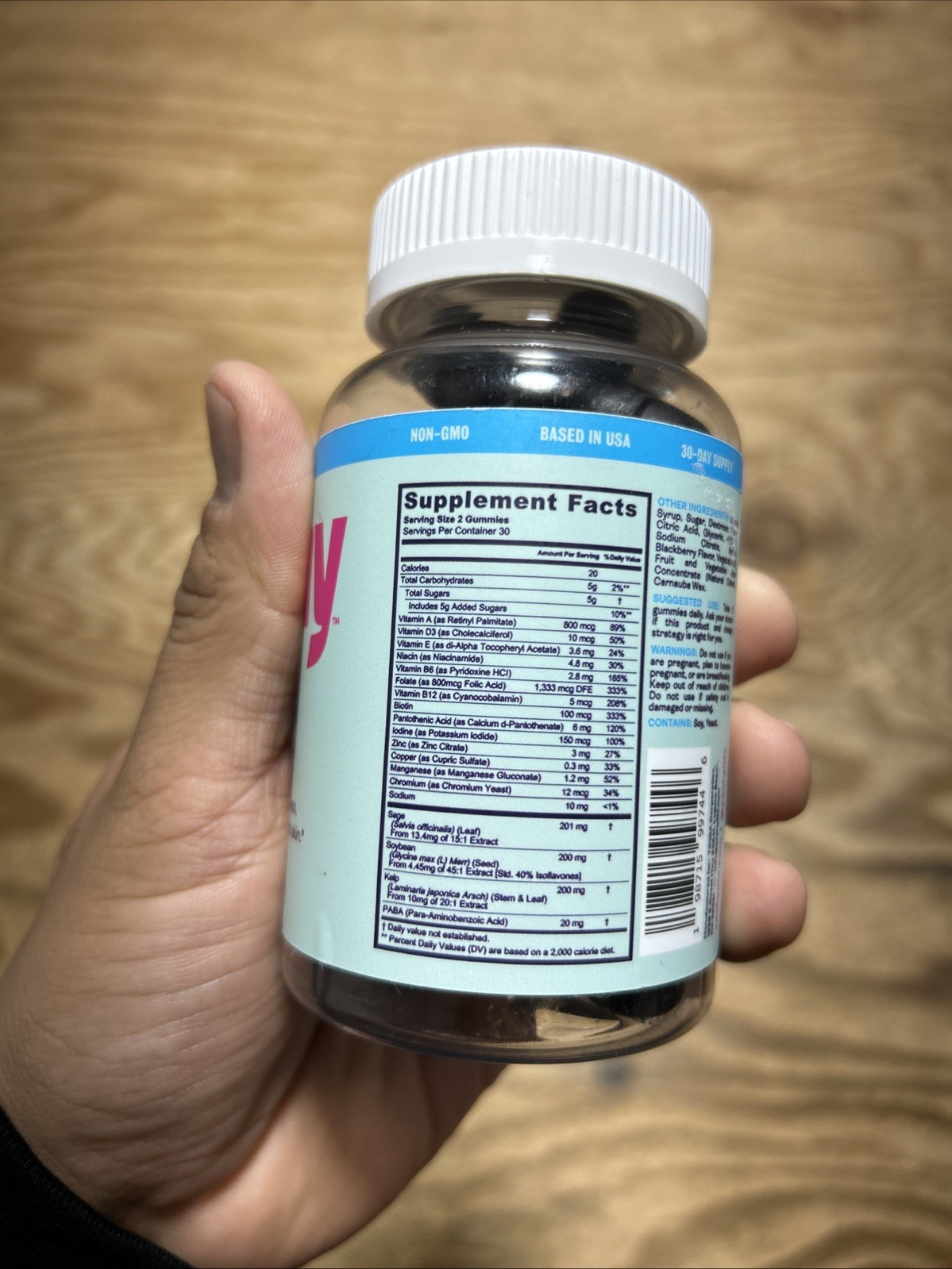 Gummies for Menopause | Hormone-Free Supplements for Women | 30 Servings 12/2025