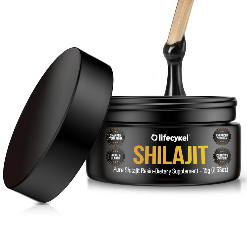Life Cykel Lifecykel Pure Shilajit Resin 15G Wild-Harvested Mineral-Rich