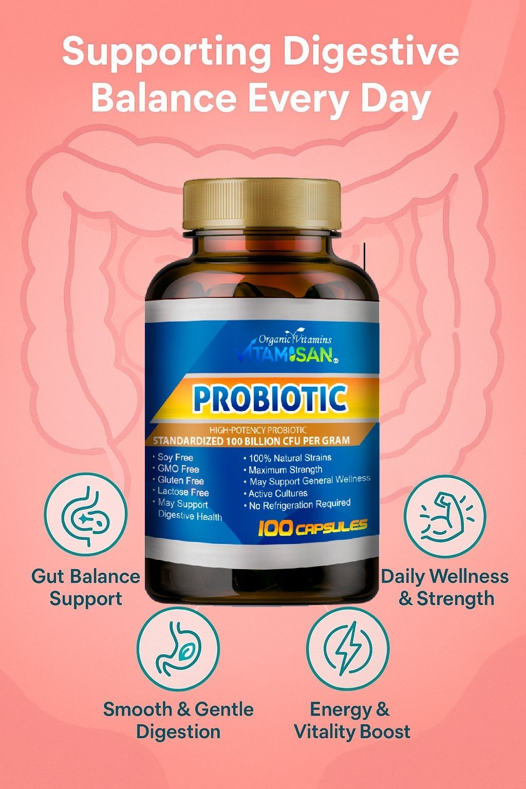 Probiotics for Digestive Health daily health colon probioticos naturales