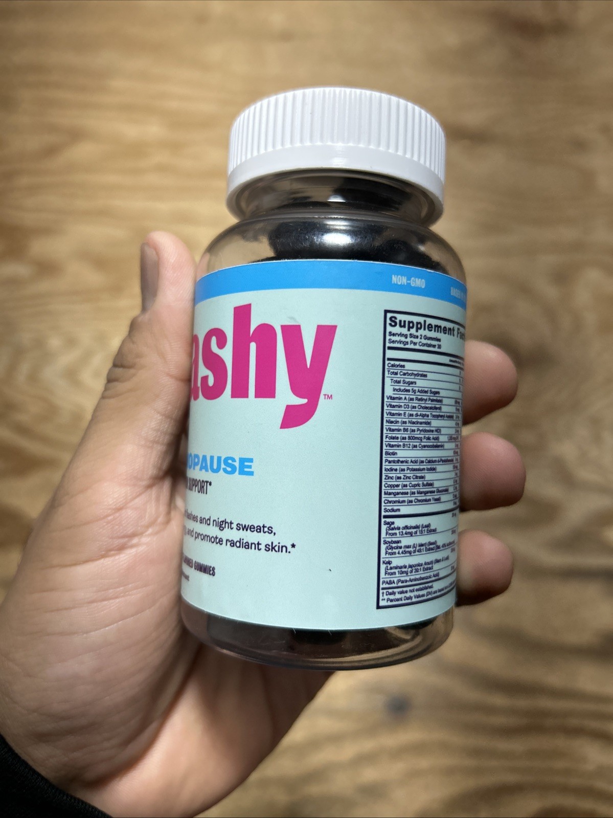 Gummies for Menopause | Hormone-Free Supplements for Women | 30 Servings 12/2025
