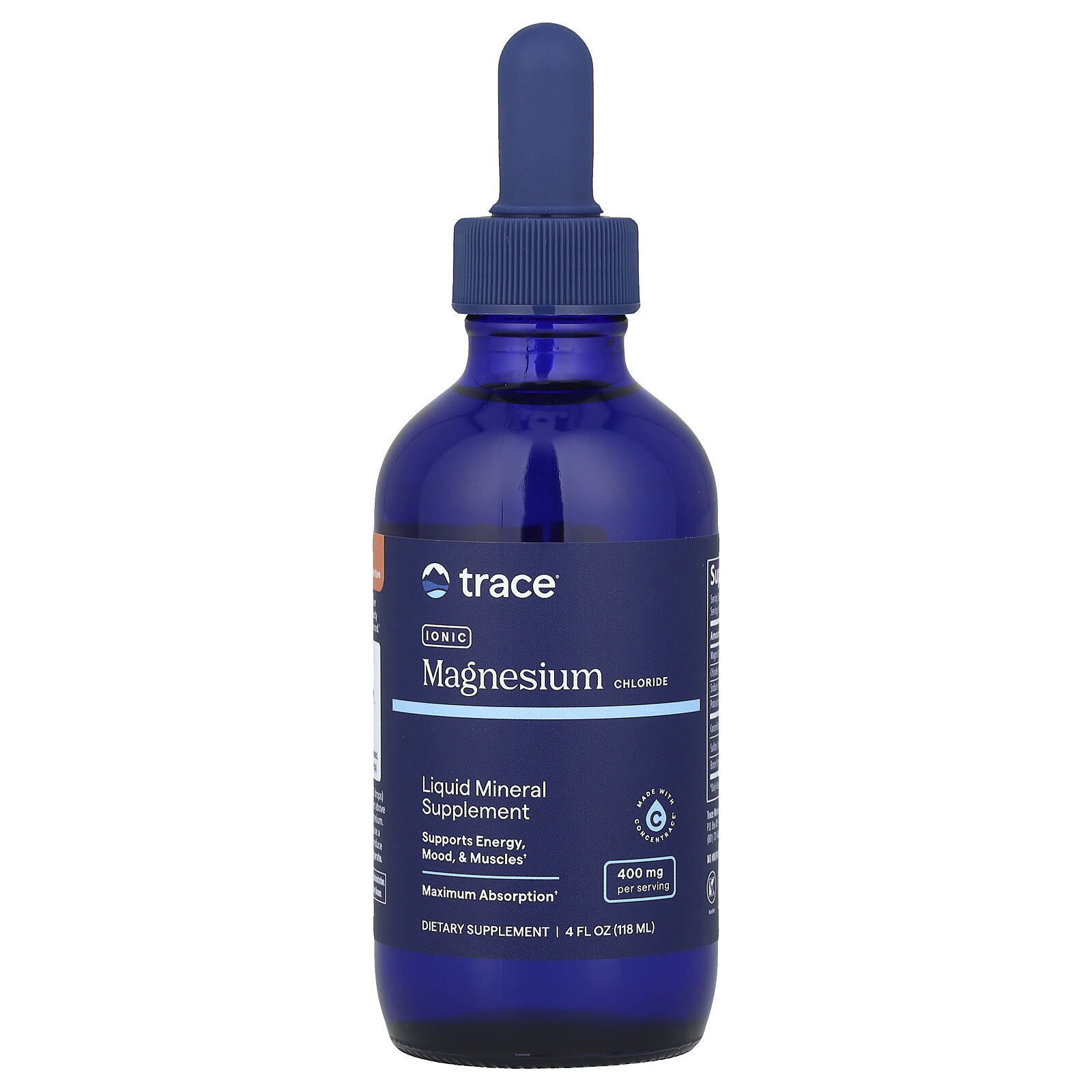 Ionic Magnesium Chloride, 400 mg, 4 fl oz ( 118 ml)
