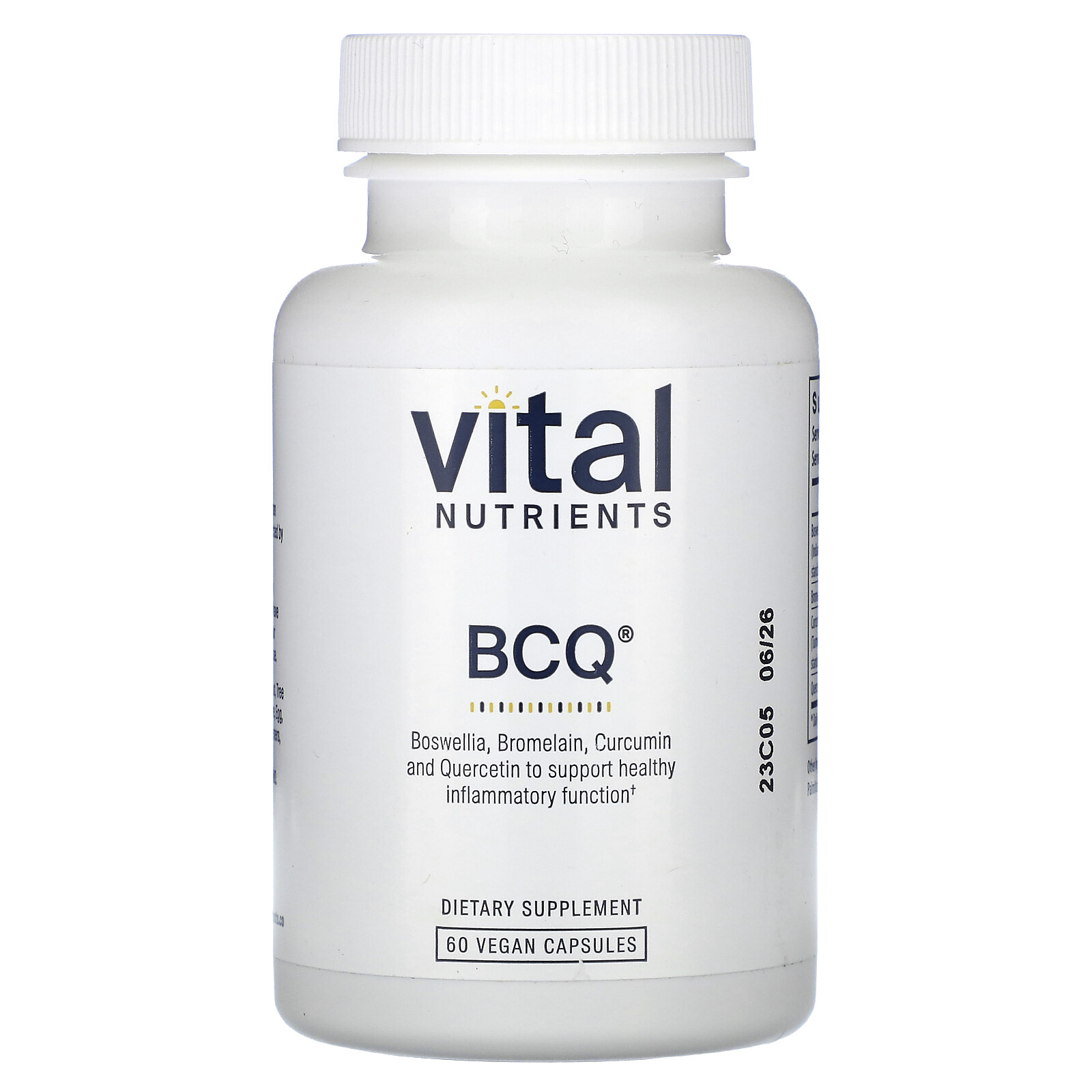 BCQ, 60 Vegan Capsules