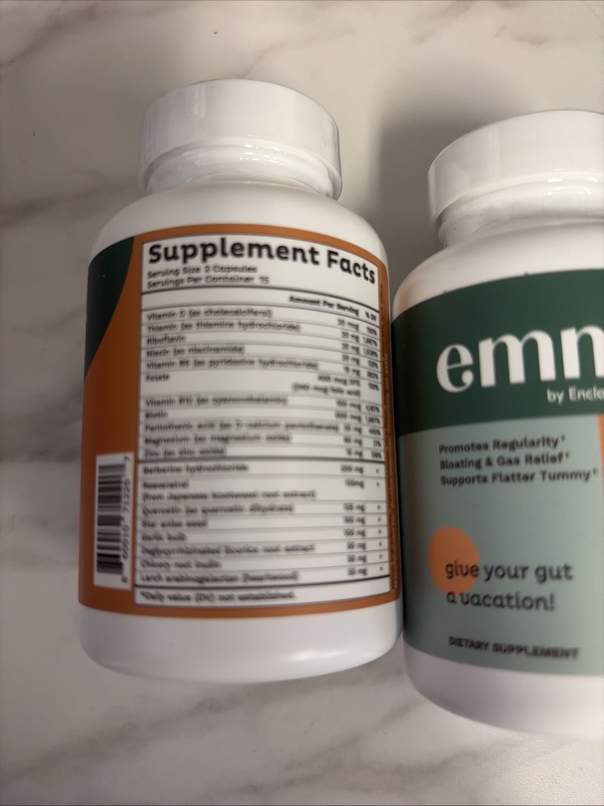 Emma Gut Health – 2 Pack – Gas and Bloating Relief, Constipation SEALED