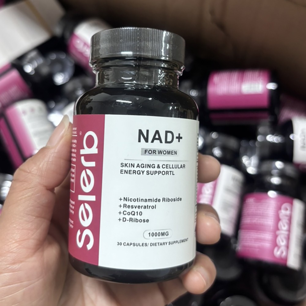 NAD+ Selerb Supplement for Energy Skin Health Nicotinamide Riboside 30 Capsules
