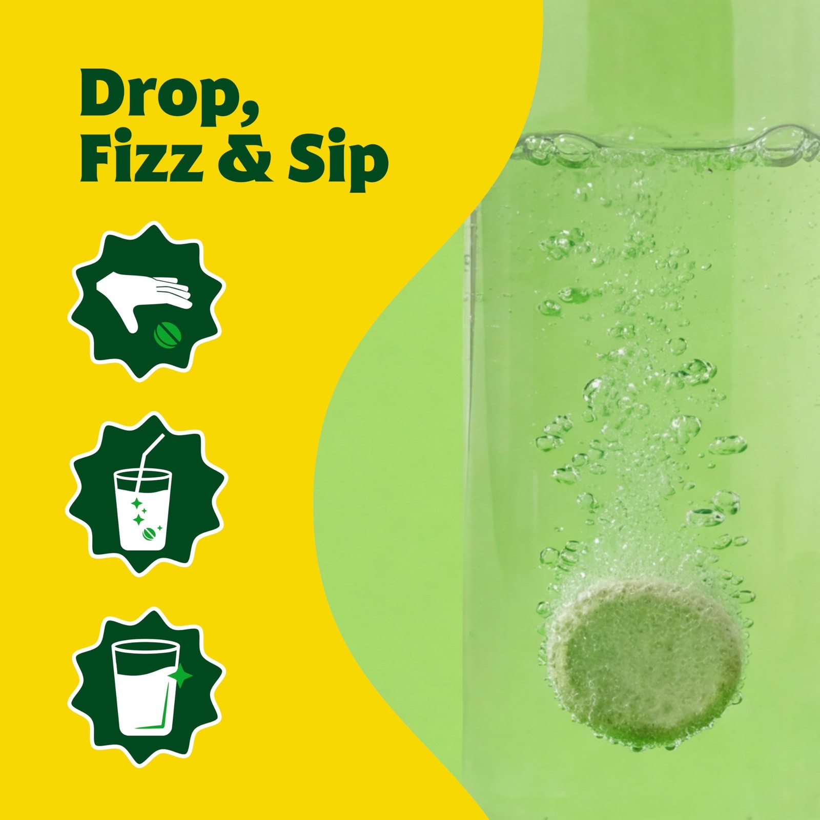 Amazing Grass Fizzy Green Tablets Superfood Lemon Lime: Green Superfood Water…