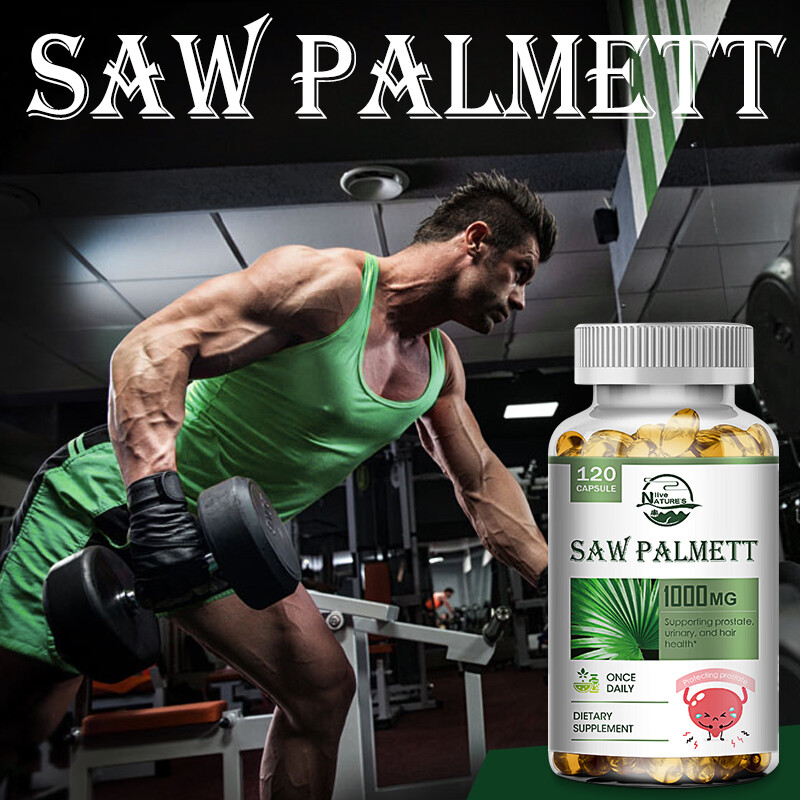 240Caps Saw Palmetto 1000mg – Premium Support Supplement
