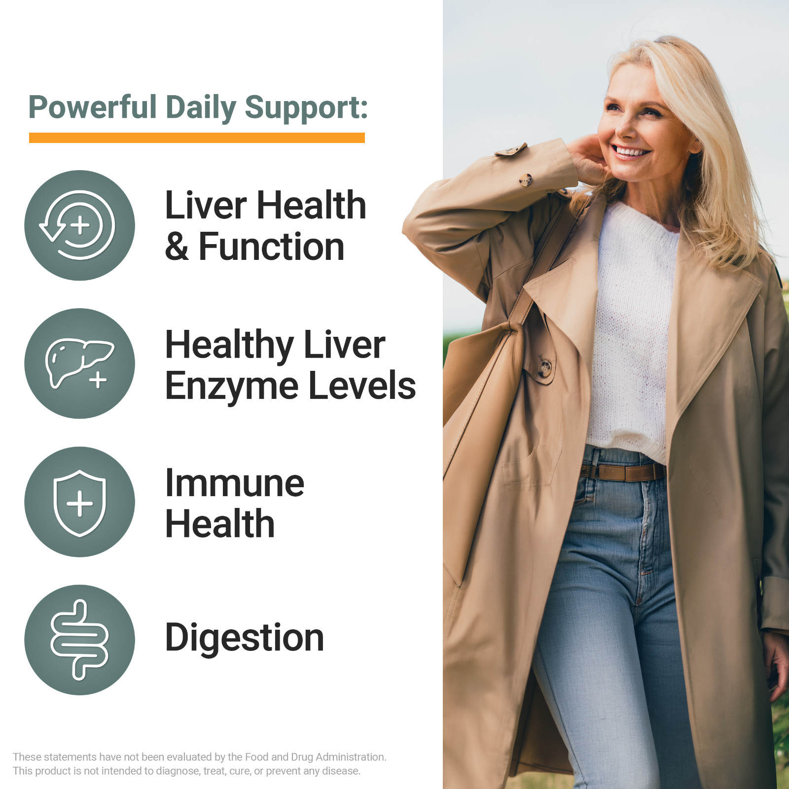 Force Factor Liver Cleanse Detox Milk Thistle 80% Silymarin Turmeric Caps 60ct