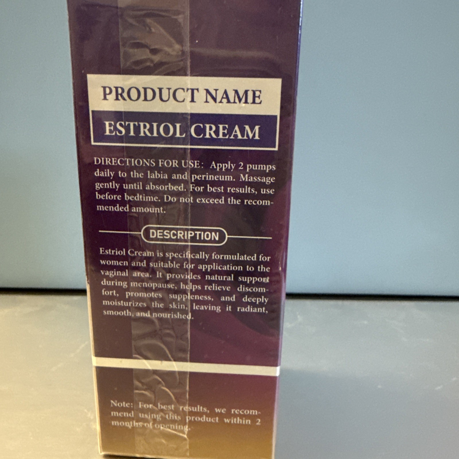 Estrogen Cream Infused With Wild Yam Women’s Balance Plant Based
