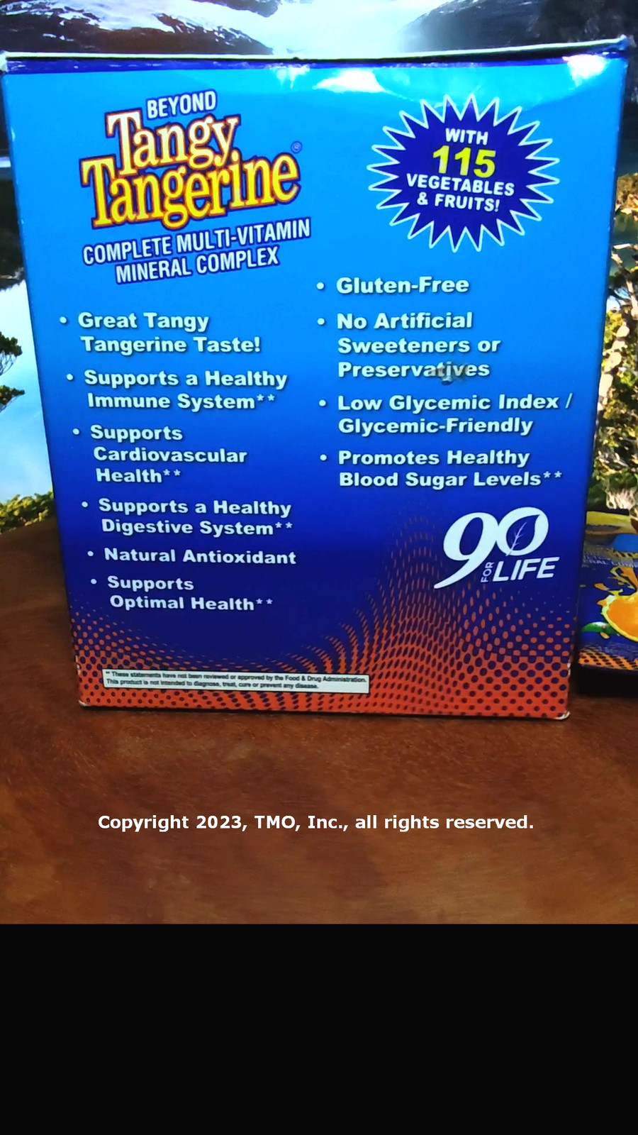 Youngevity YMart Beyond Tangy Tangerine Orig. 30 Tubes