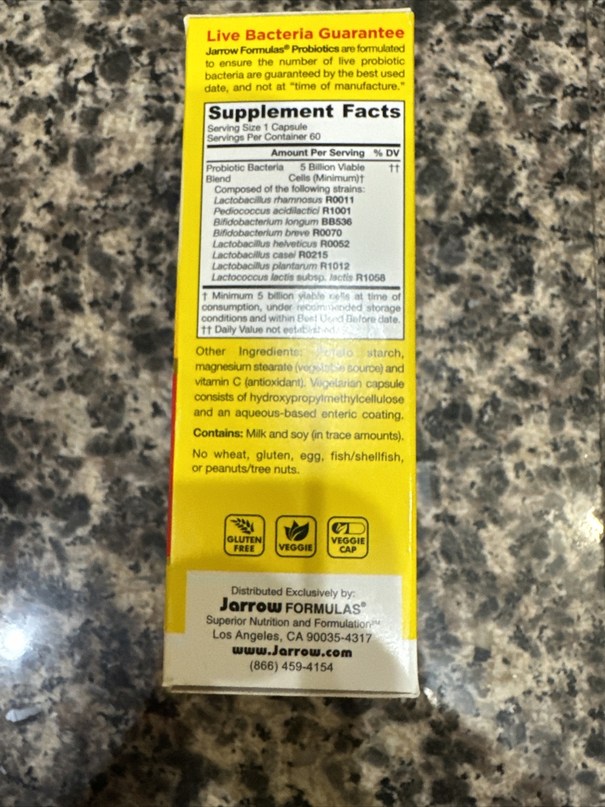 Jarro-Dophilus EPS, 5 Billion CFU, 60 Veggie Capsules ——-See Description!!!!!’