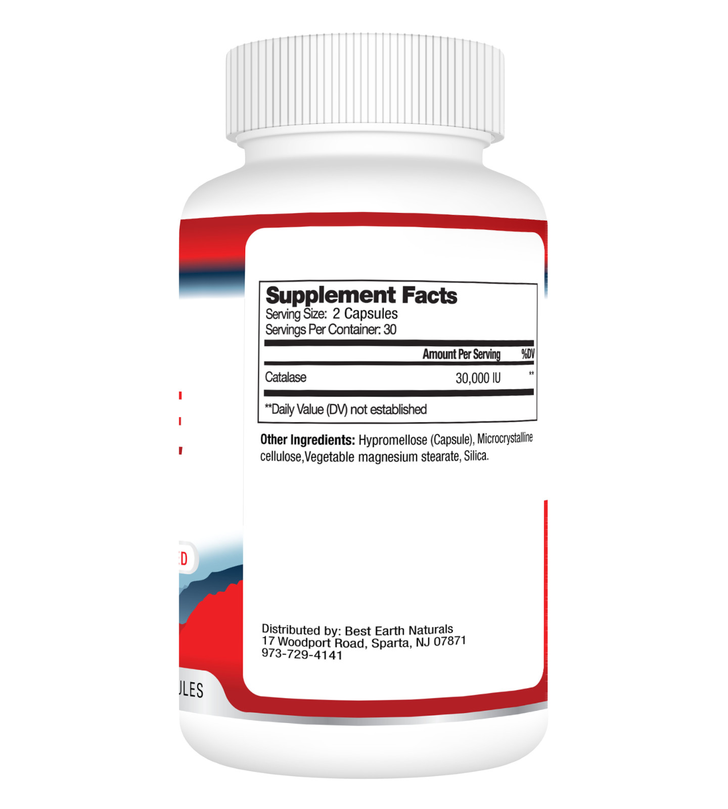 Catalase 30,000 – Advanced Enzyme for Hair Support – Best Earth Naturals