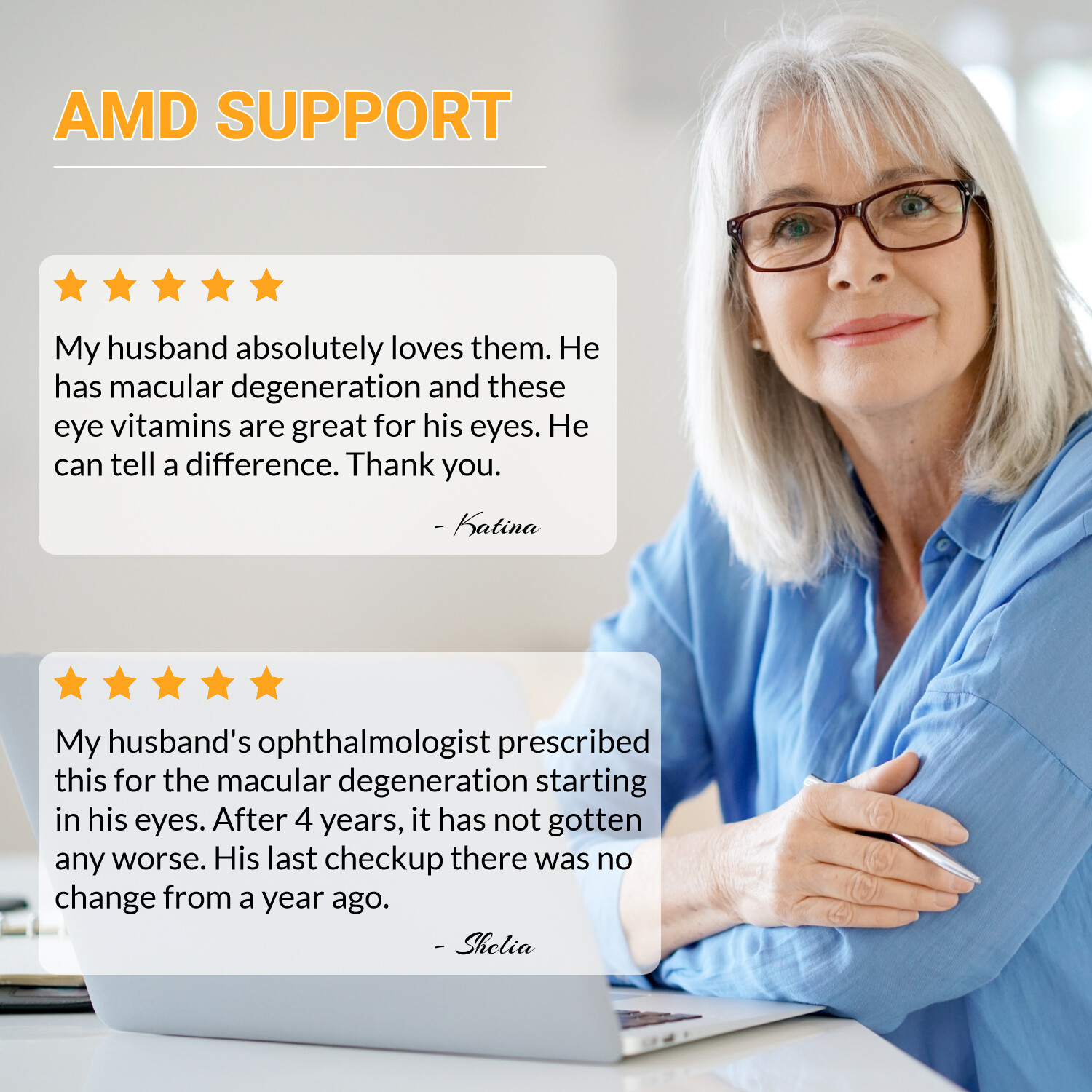 AREDS 2 Eye Vitamins for Macular Degeneration, Dry eye & Eye Fatigue