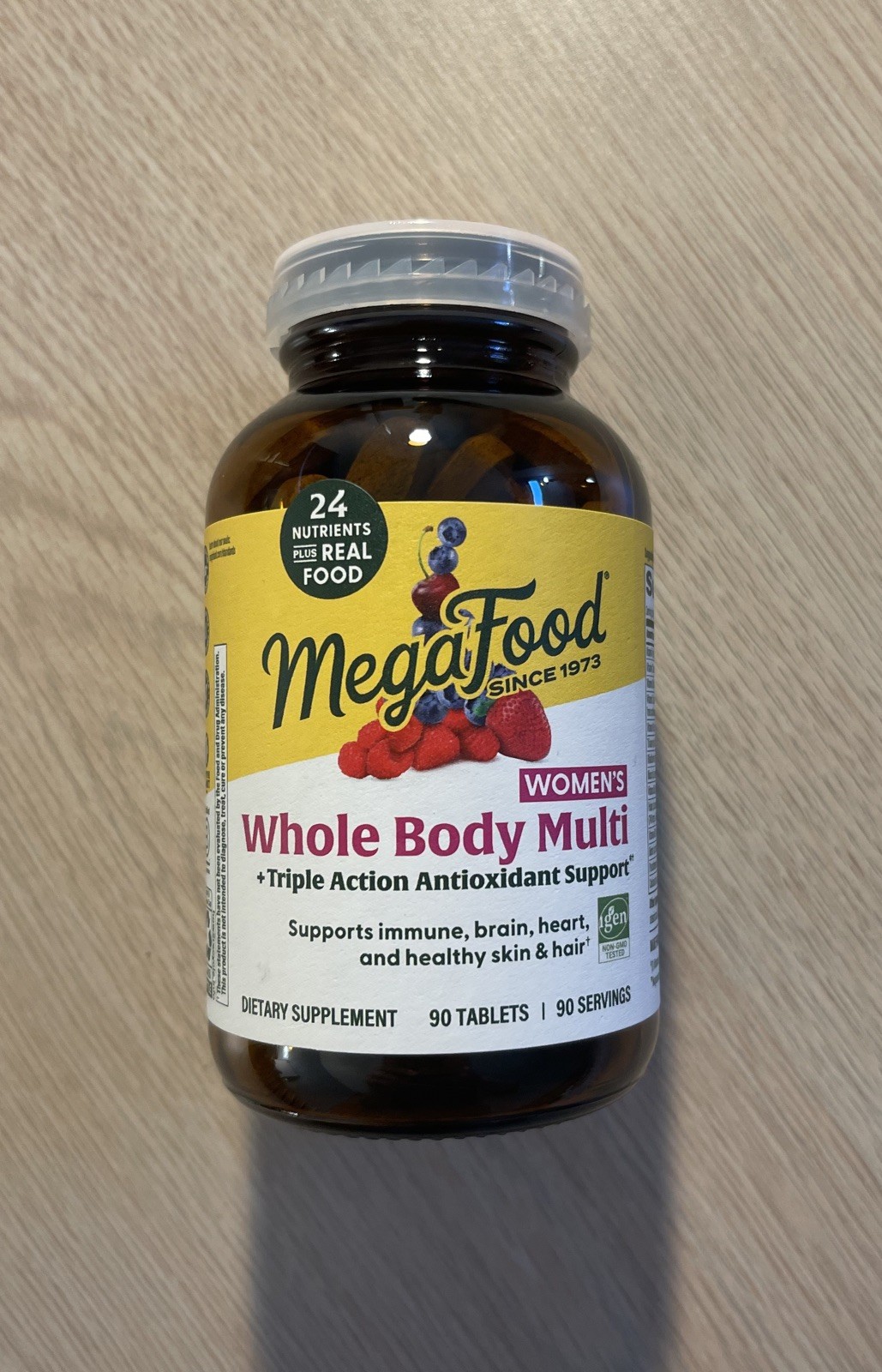 MegaFood Women’s Whole Body Multi – multivitamin– 90 Tablets –expires 06/2027