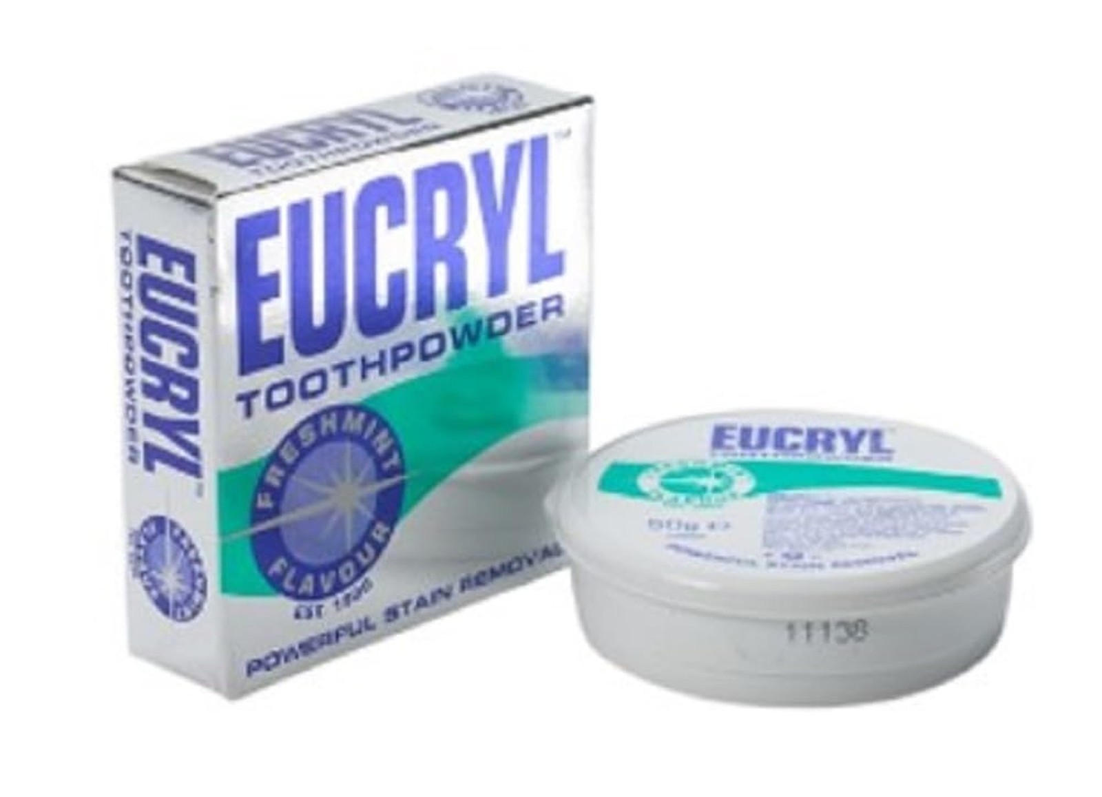 Eucryl Toothpowder Freshmint 50g 1.7 Ounce (Pack of 1)