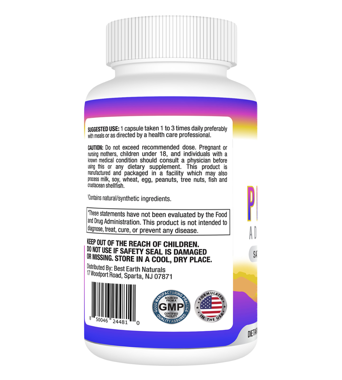 Probiotic Advanced Formula – Gut Health & Digestive Balance- Best Earth Naturals