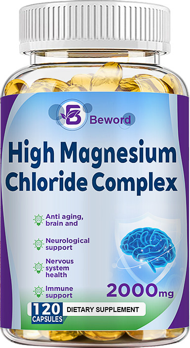 Magnesium Citrate 2000mg Capsules Super Strong Effective Vegan Capsule