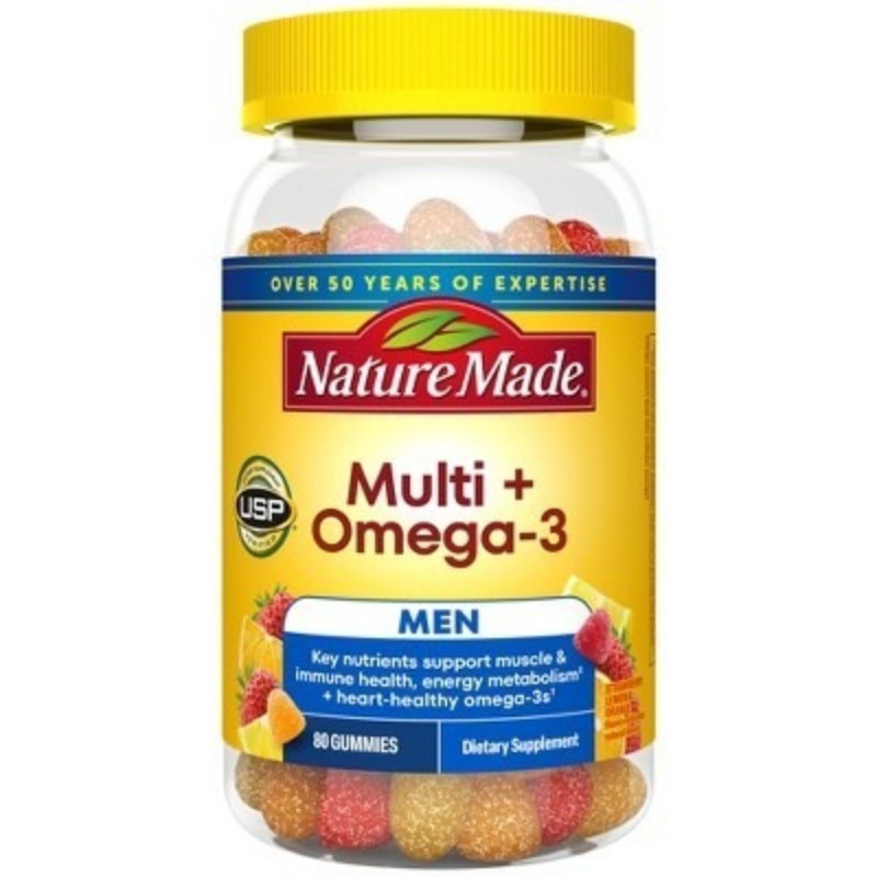 Nature Made Multi for Him Plus Omega-3 Gummies