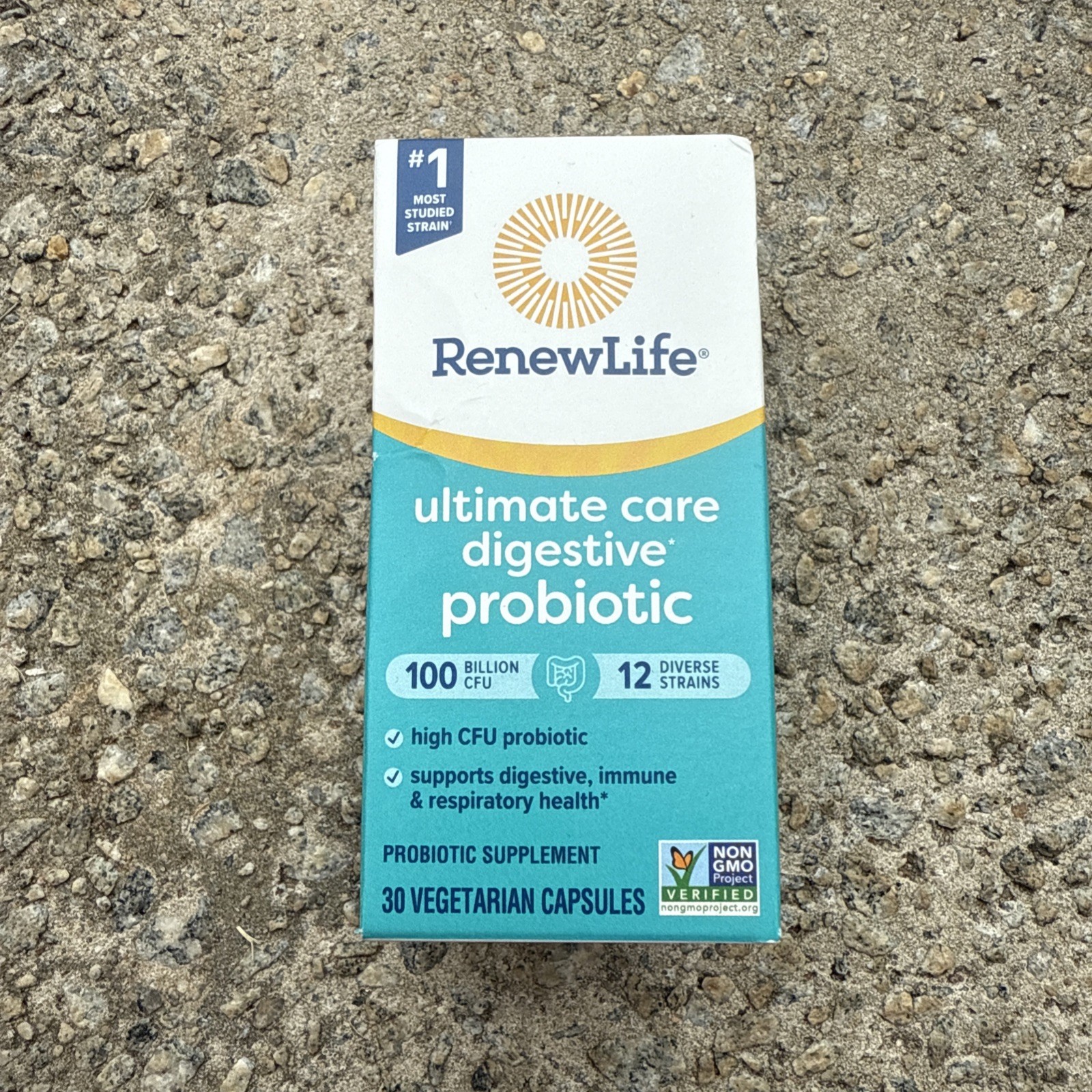 RenewLife Ultimate Care Digestive Probiotic 100 Billion CFU 30 CAPS EXP 9/27