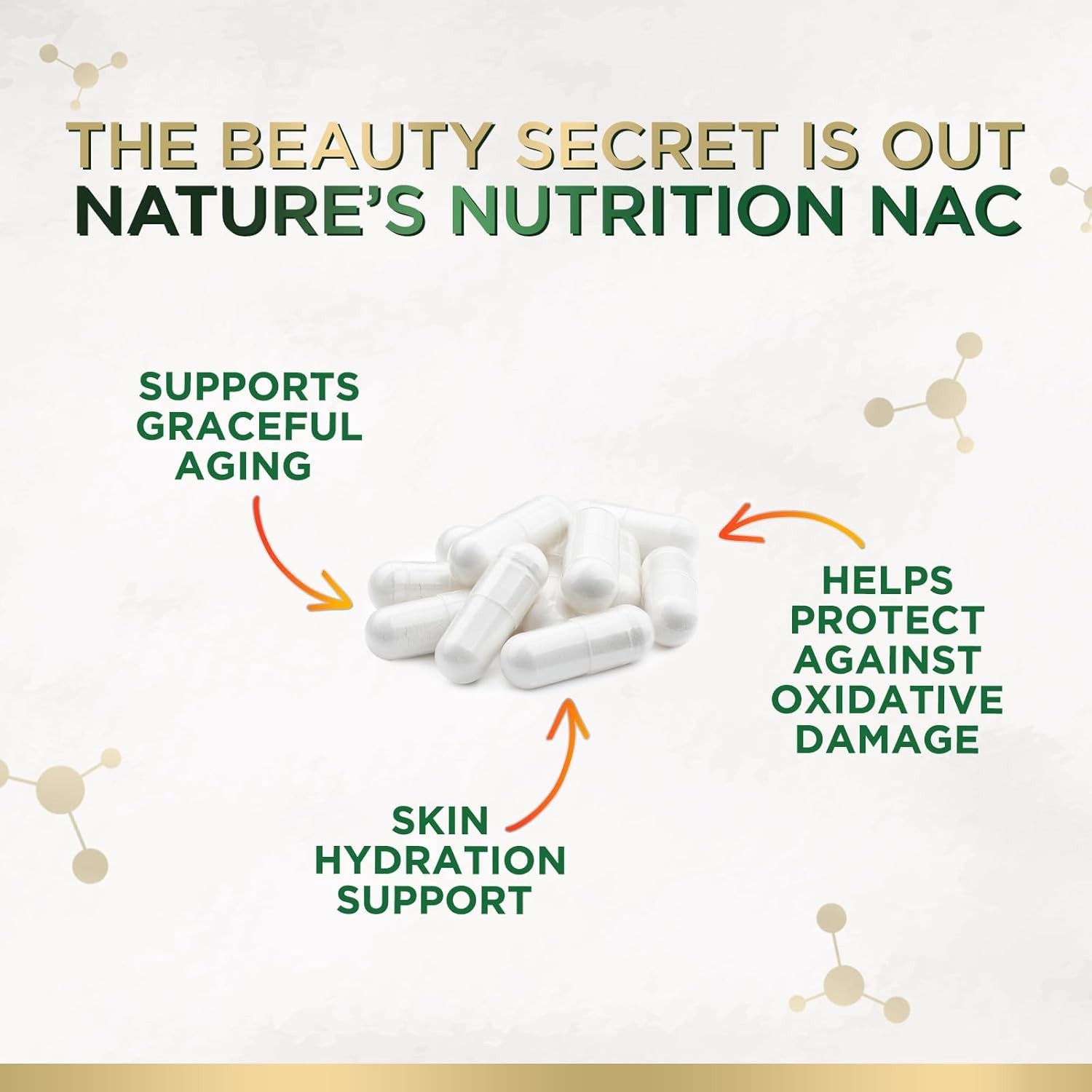 NATURES N-Acetyl-L-Cysteine (NAC) 1200 mg Per Serving – NAC Supplements for Lung