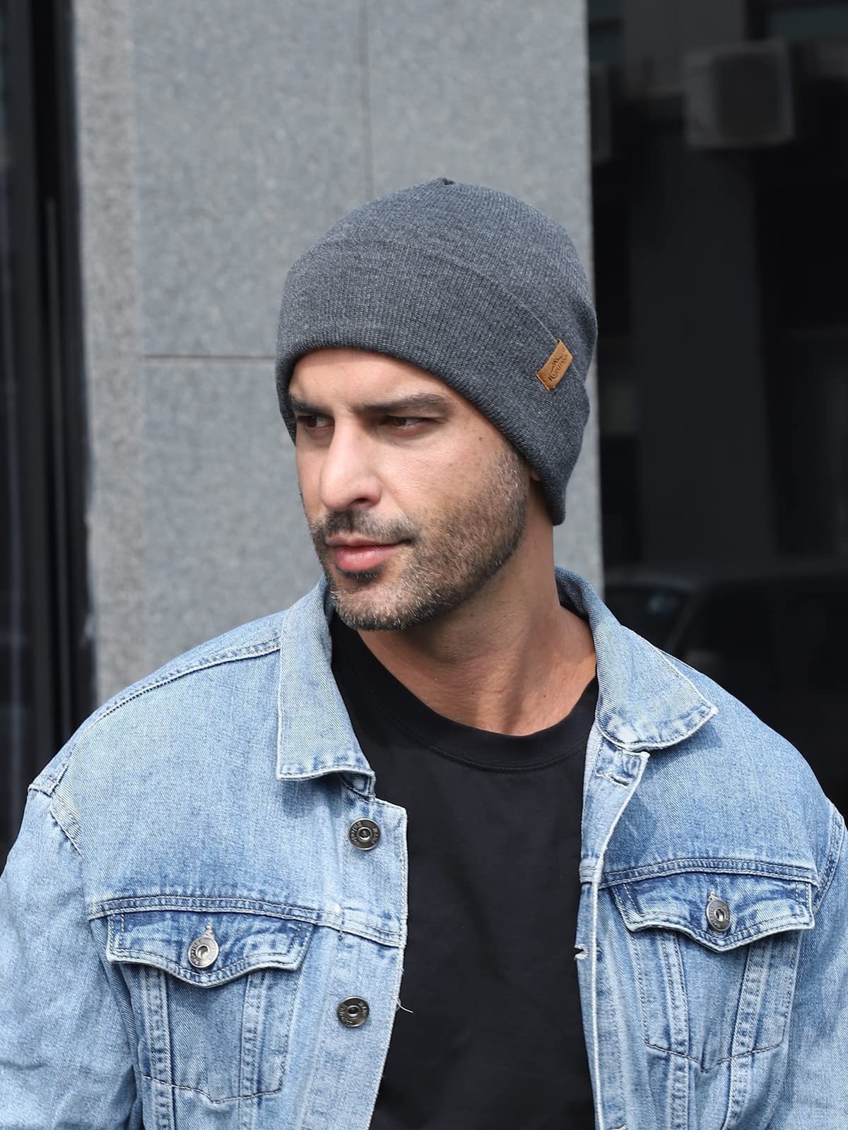 Rajputana 1 & 2 Packs Unisex Knit Winter Beanie Hats Cap Set for Men and Women