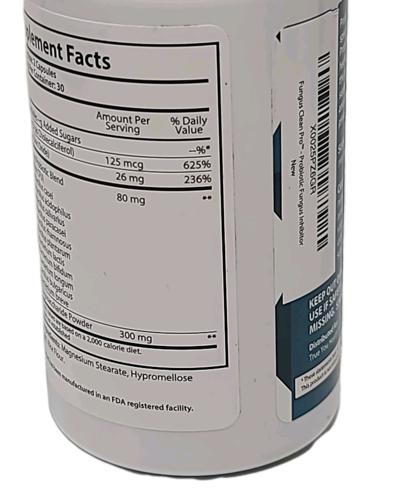 FUNGUS CLEAN PRO Probiotic Fungus Inhibitor-Fight Fungus from Inside Out 09/27+