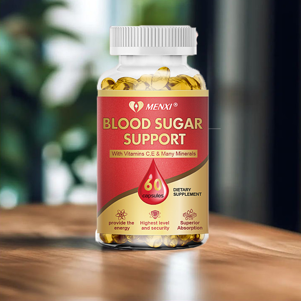 60/120/240 Blood Sugar Complex Capsules w/ Cinnamon, Bitter Melon & Chromium