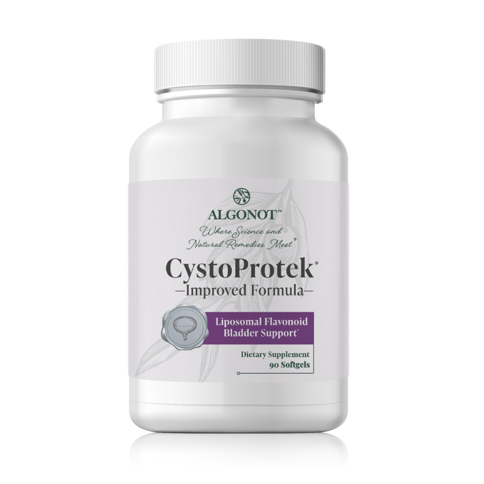 CystoProtek® – Improved Formula – (IC) All Natural – Spectrum Bladder Support