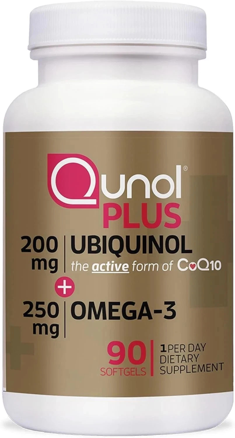 Plus Ubiquinol Omega-3 200mg 250mg 90 Softgels SEALED