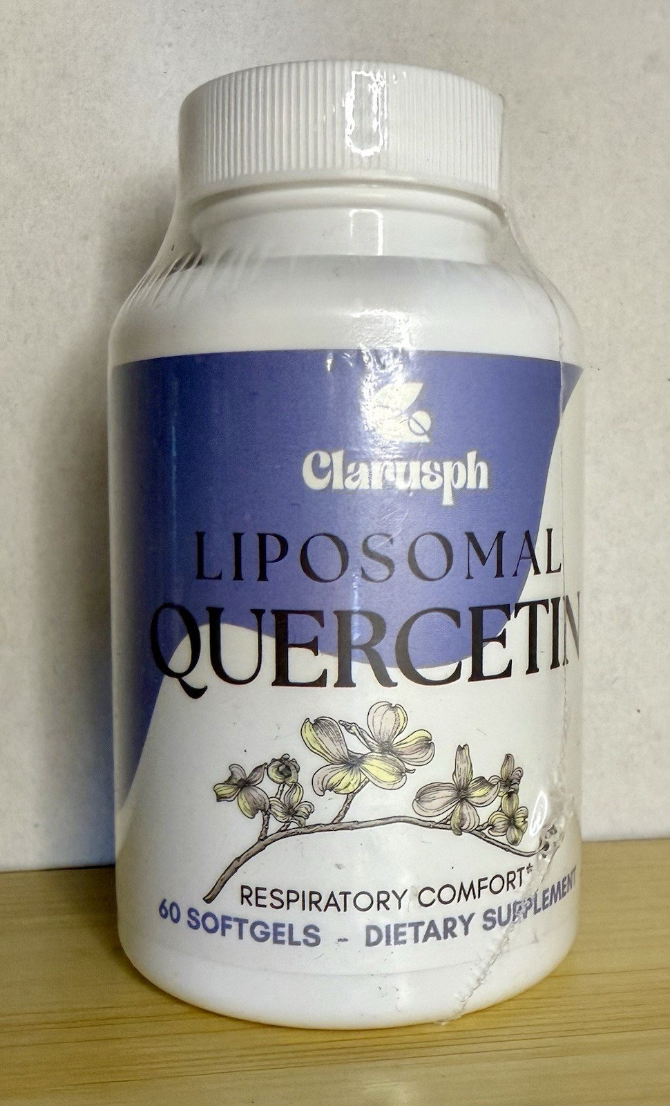 Liposomal Quercetin + Bromelain, Vit C & Zinc – Immune Support 60 Softgels