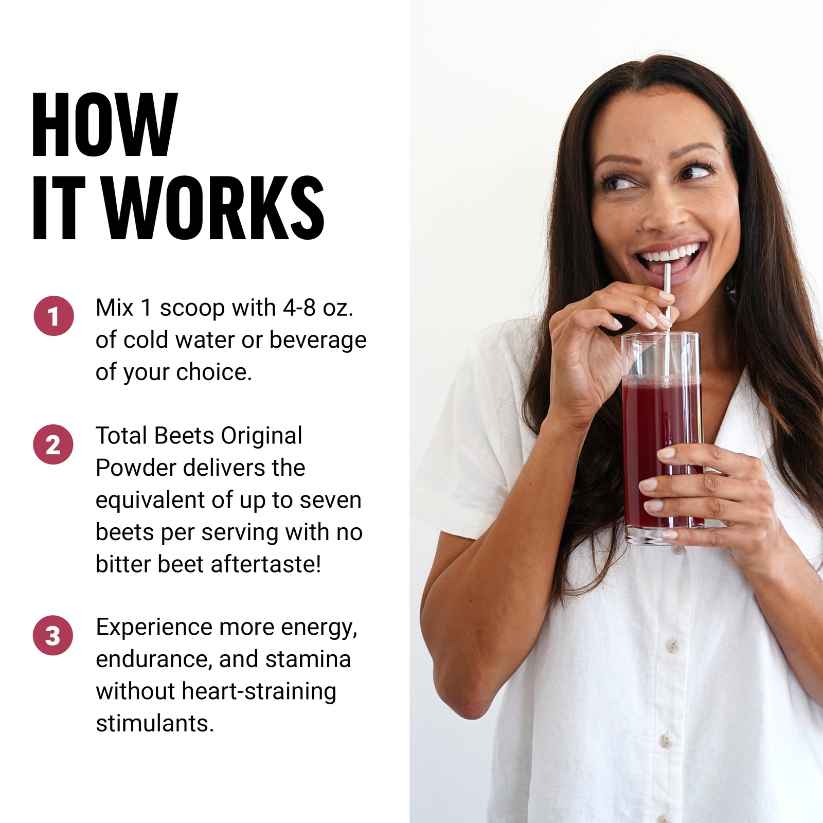 Force Factor Total Beets Circulation Superfood Beet Root Powder Nitric Oxide