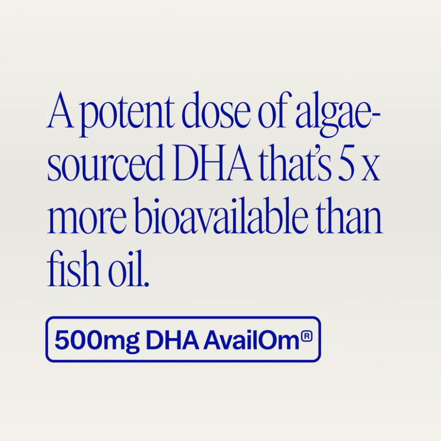 Ora Organic Head & Heart – DHA Omega-3 from Algae for Brain, Eye, Heart 60 Ct
