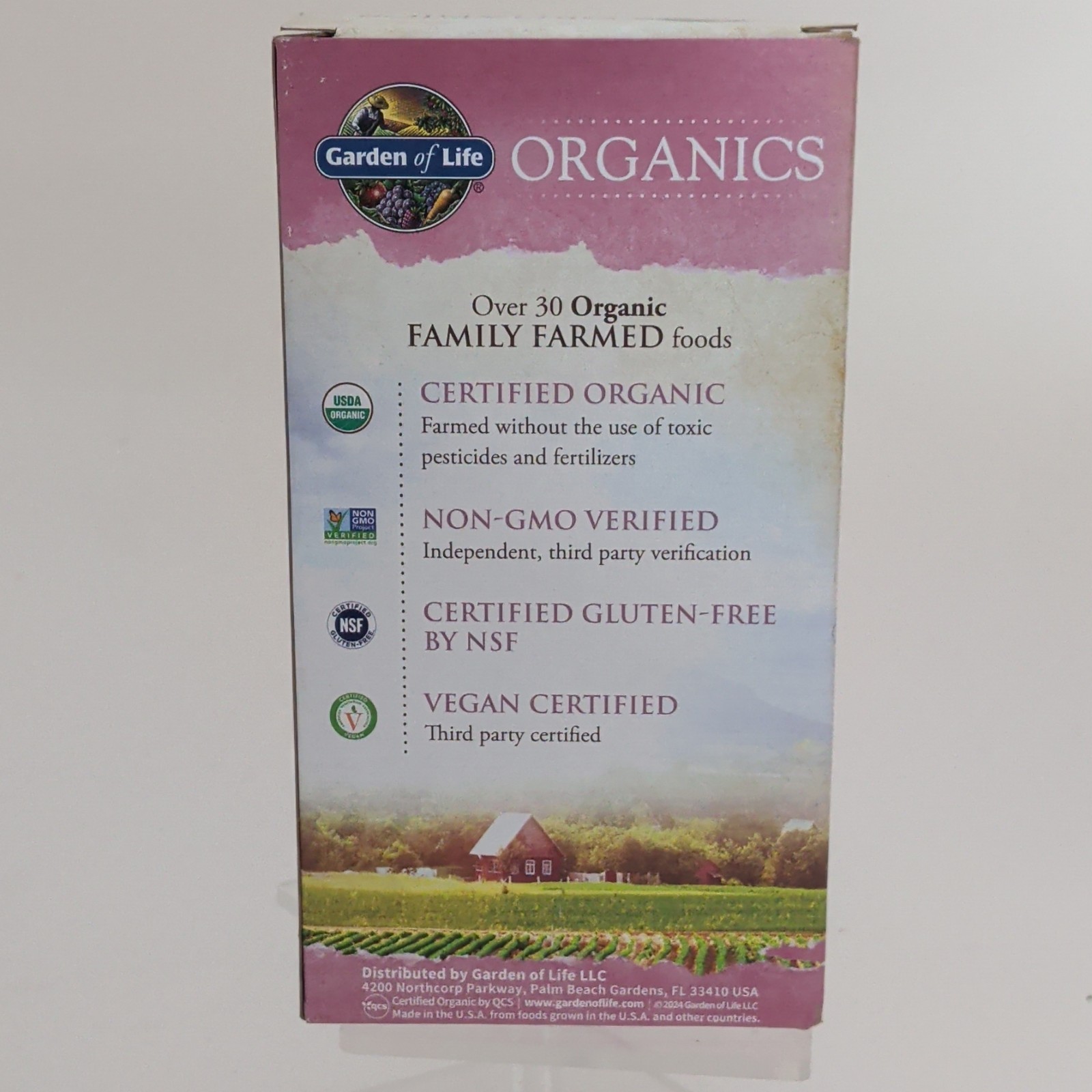 Garden of Life Women’s Multi Multivitamin 120 Vegan Tablets Non-GMO Exp 04/2028