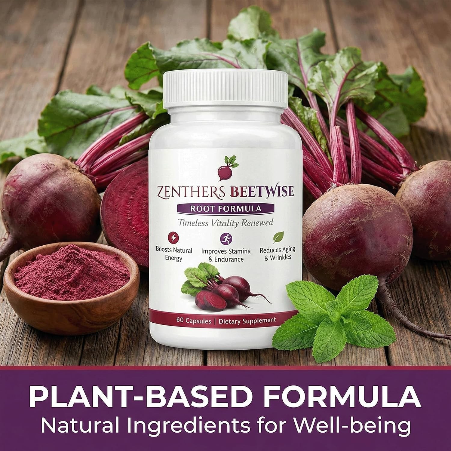 Beetwise, Beetwise Root Formula Cold Pressed，Beetroot Supplement ，Natural Energy