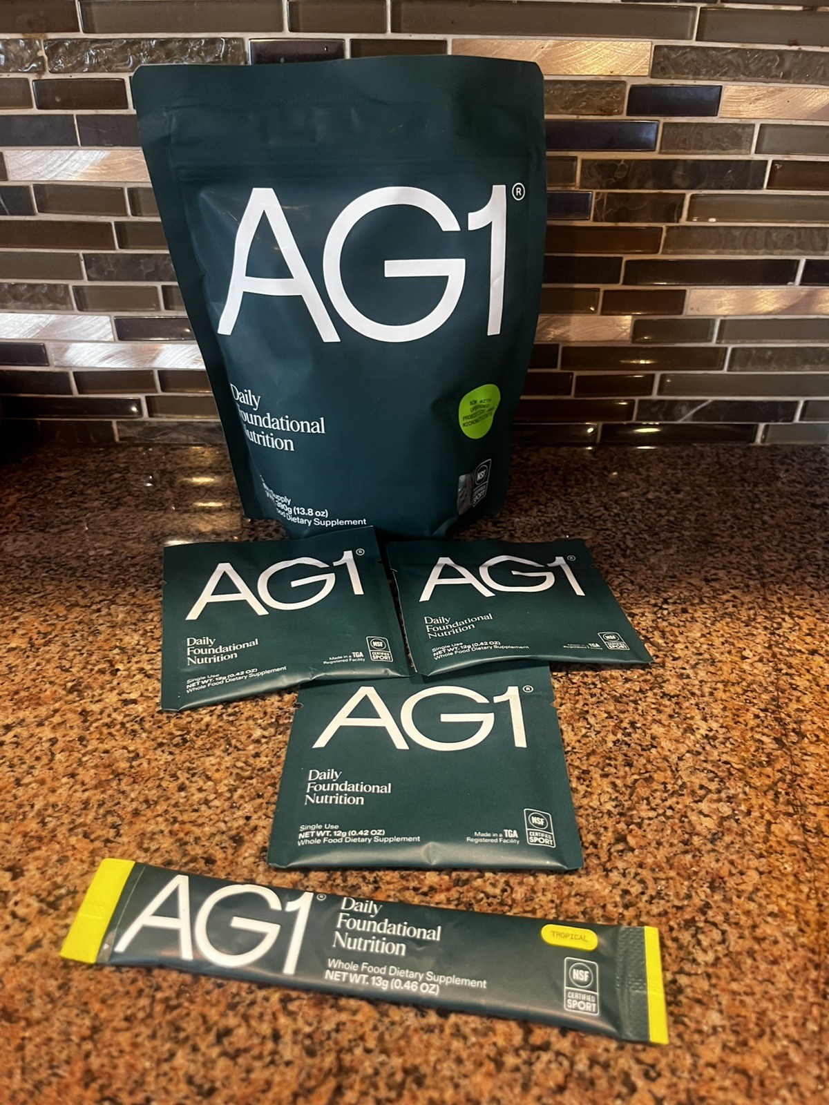 Genuine AG1 daily FoundationaL nutrition 12.7oz 360g 30 Day supply