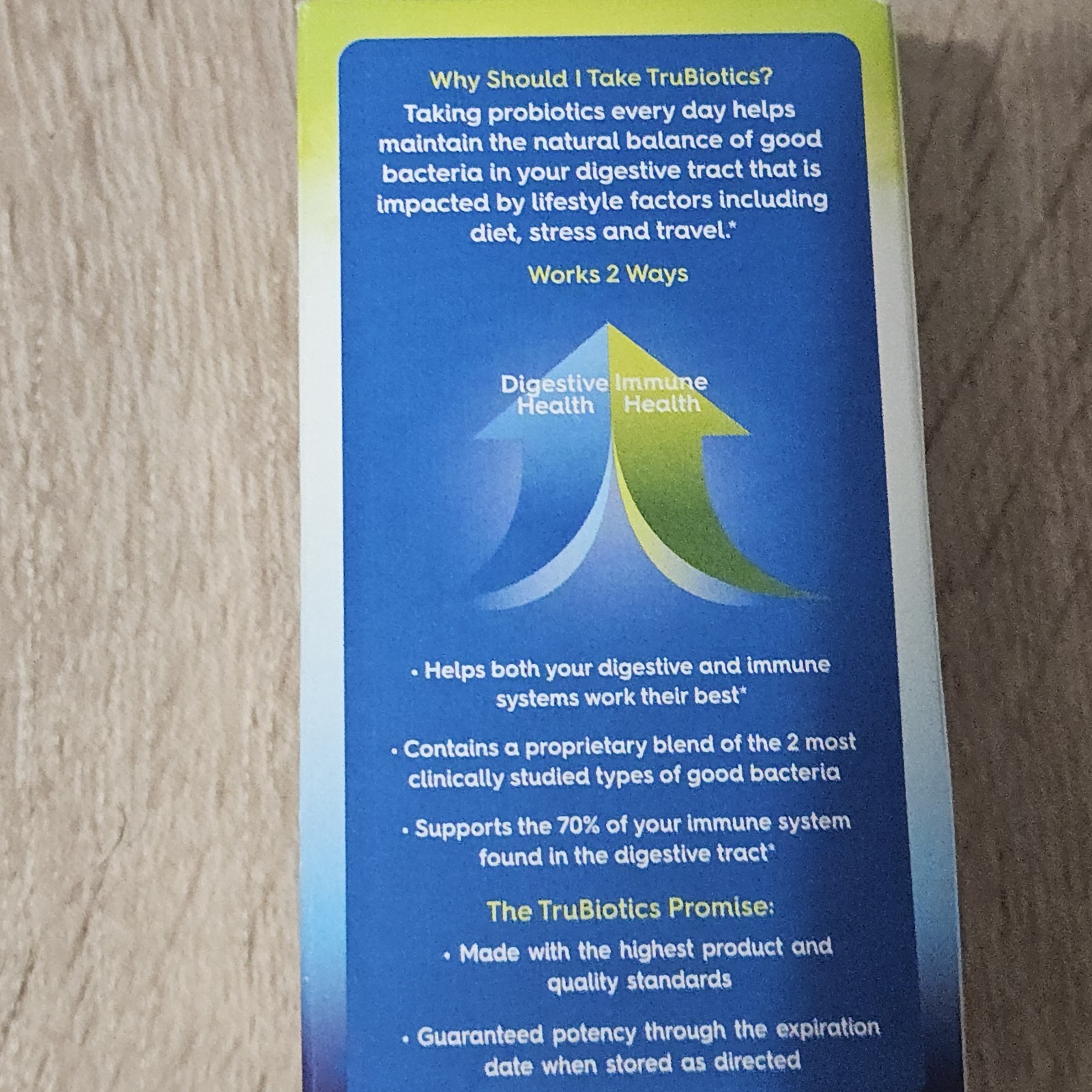 TruBiotics Digestive + Immune Health, 60 Vegetarian Capsules Exp 02/2027