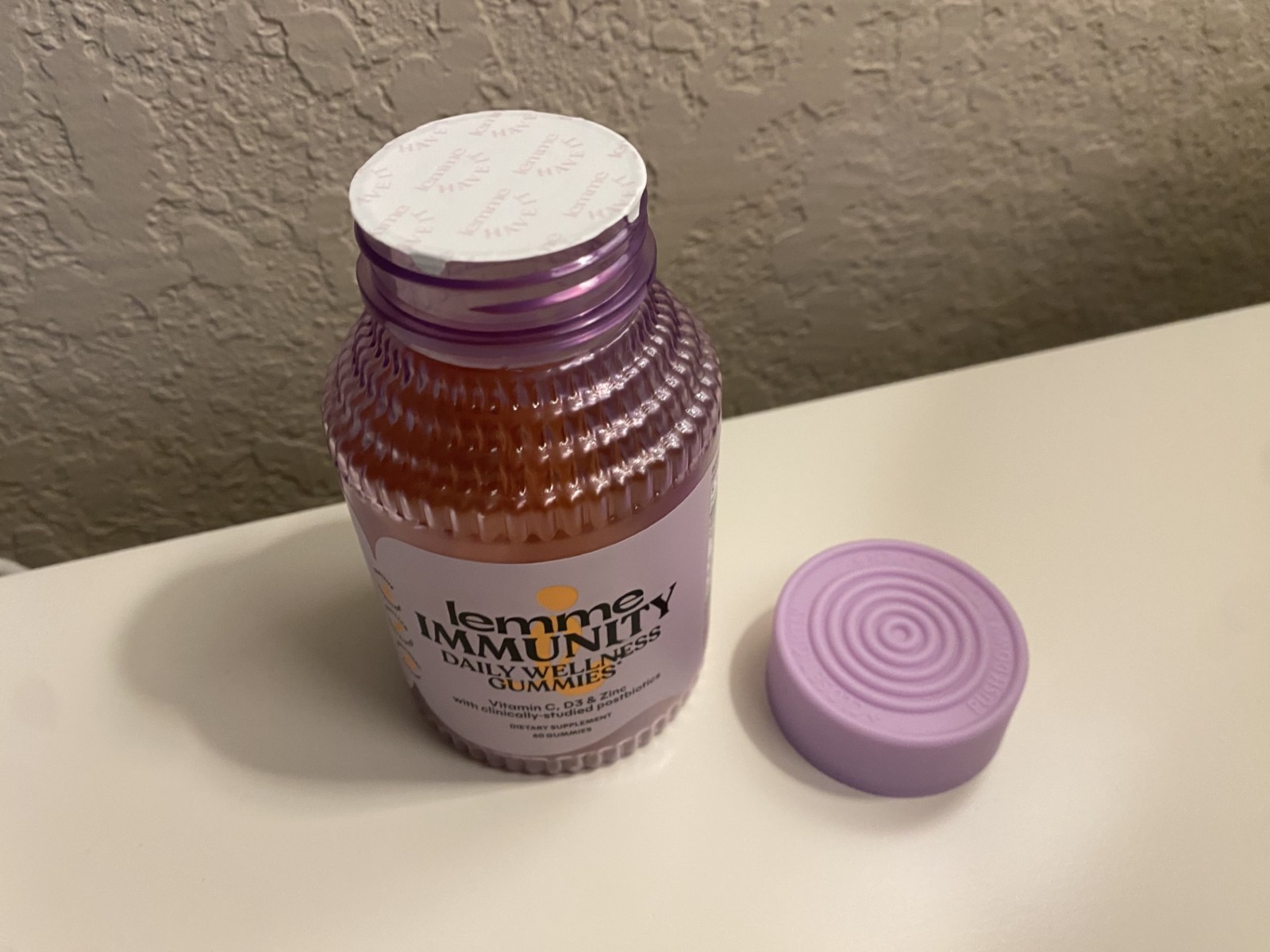 Lemme Immunity Daily Wellness Gummies 60 Total Gummies Expire 8/2027 NEW