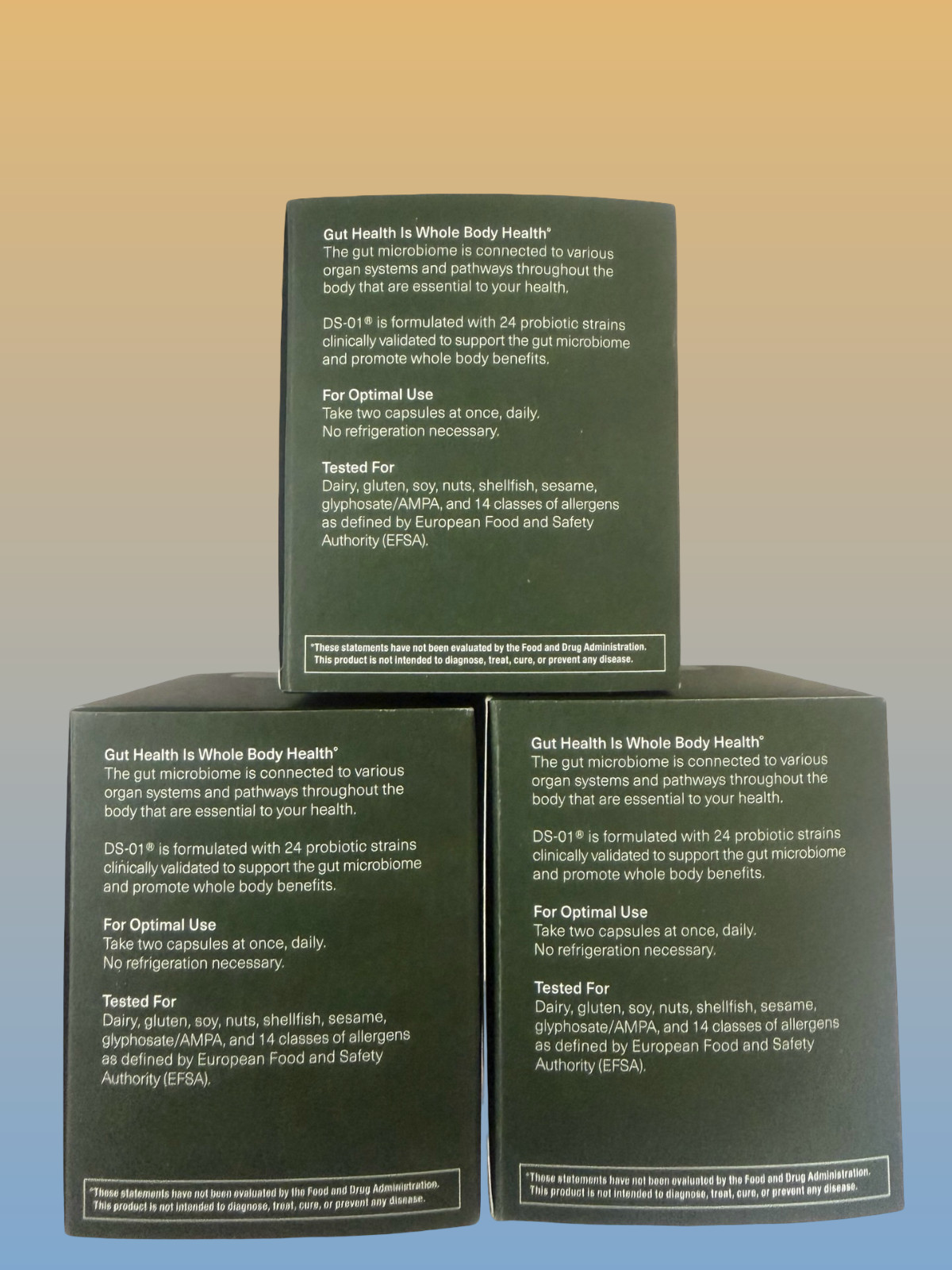 Lot Of 3 – SEED DS-01 DAILY SYNBIOTIC PROBIOTIC 60 capsules SEALED SHIPPING