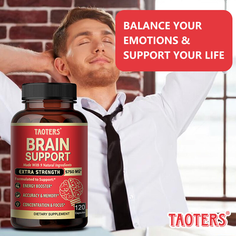Brain Health Supplement Support – lmprove Memory,Focus,Alertness,Learnin&Mood